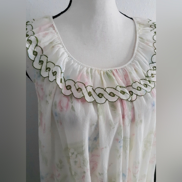 VTG Komar Nightgown & Robe Set - Picture 3 of 9